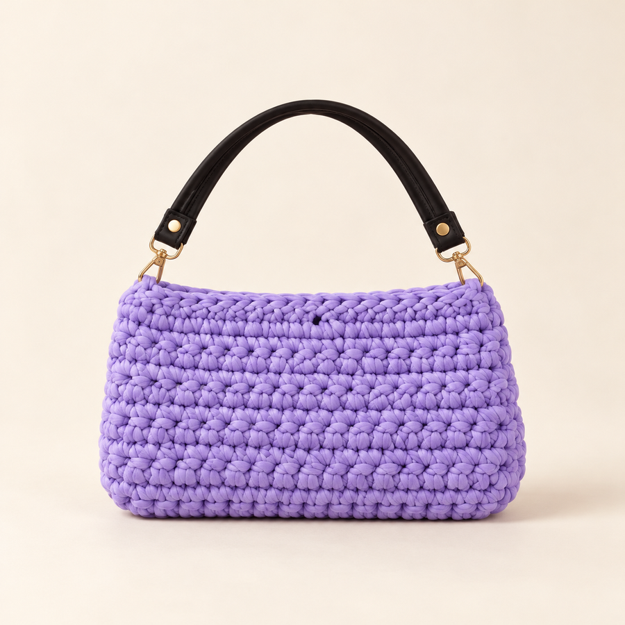 Everyday Shoulder Bag in Lilac