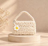 Off-white Fluffy Bag