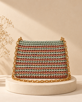 Sage & Copper colour chain purse, HouseOfReena