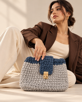 Slate Elegance Purse lifestyle photo